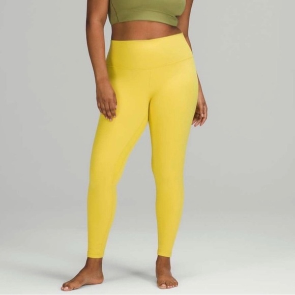 LULULEMON Align™ High-Rise Leggings Full Length Pant 28'' Soleil Sz 12 Large - Picture 1 of 6